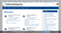 Desktop Screenshot of bohnenzeitung.com
