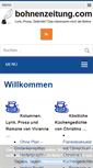 Mobile Screenshot of bohnenzeitung.com